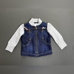 Diesel Baby Denim Jacket Size 6 Months